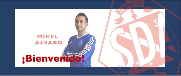 Mikel Álvaro firma con el Amorebieta