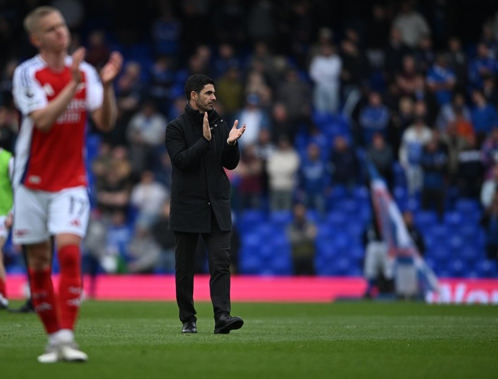 Arsenal’s Anfield drought stretches back to Arteta’s playing days. EFE