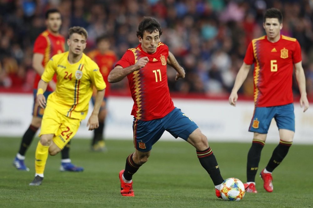 Oyarzabal y Fabián se entrenaron con la Sub 21. SeFutbol