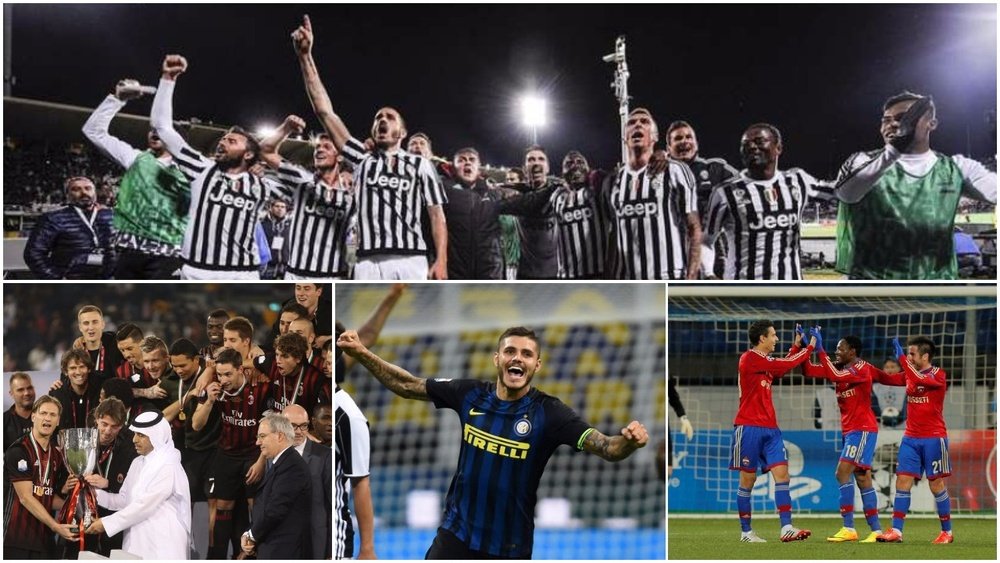 Milan, Inter, Juventus y CSKA. BeSoccer