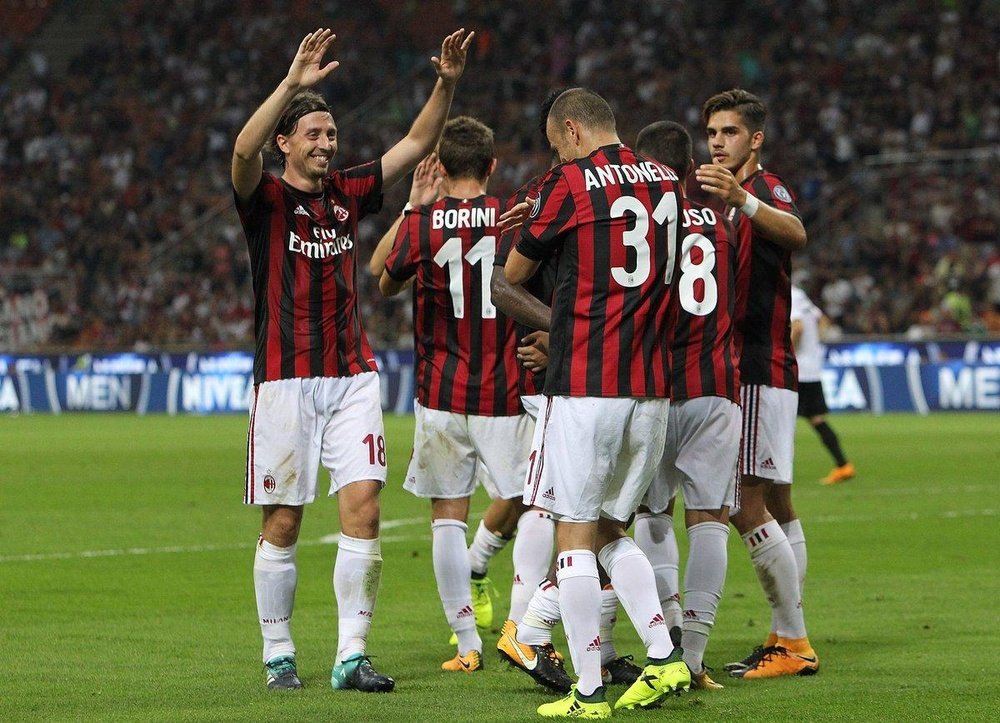 AC Milan broke the  24-year European record. Twitter