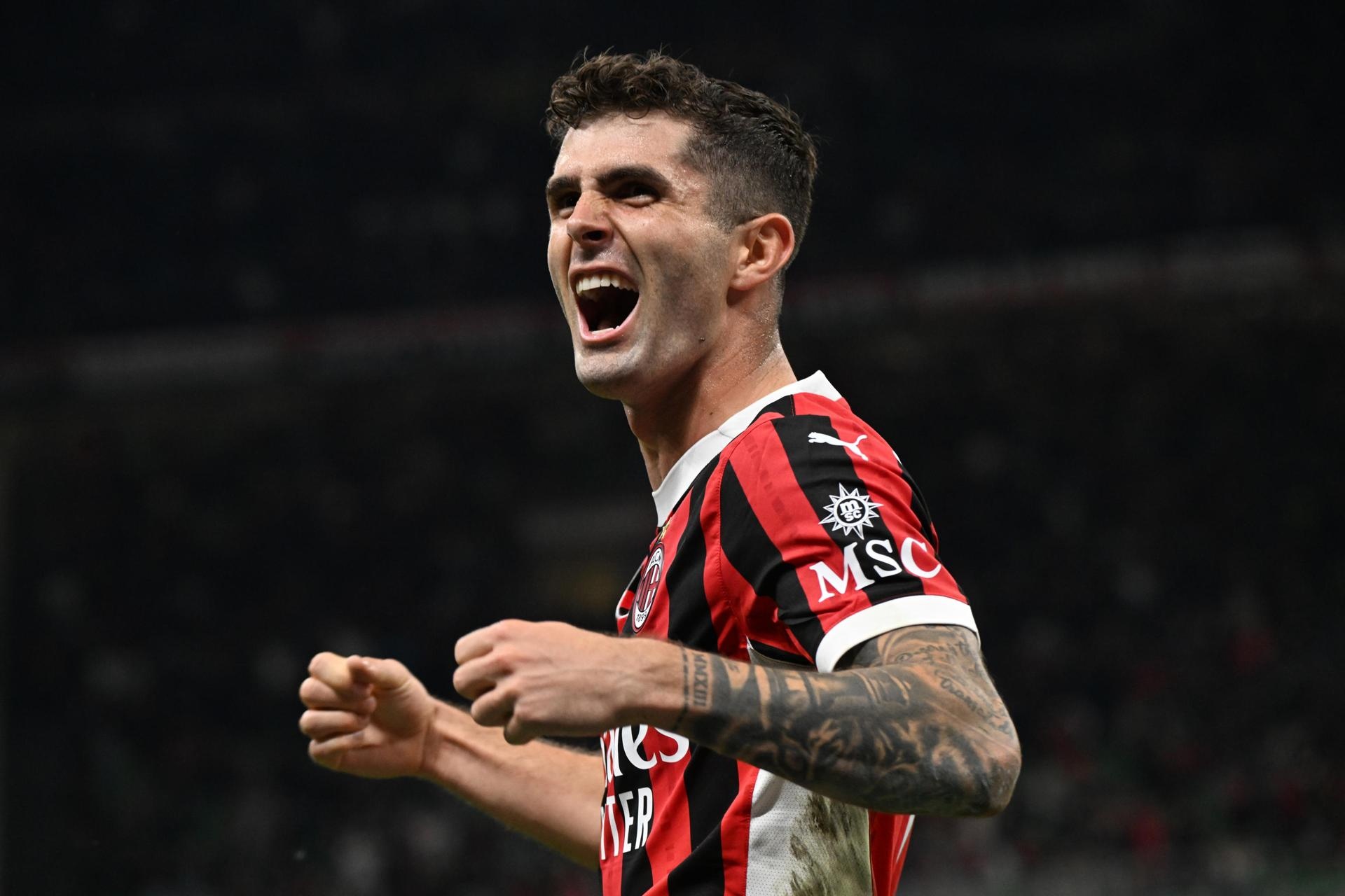 El Milan remontó y sigue en la pelea por Europa. EFE/EPA/DanielDalZennaro