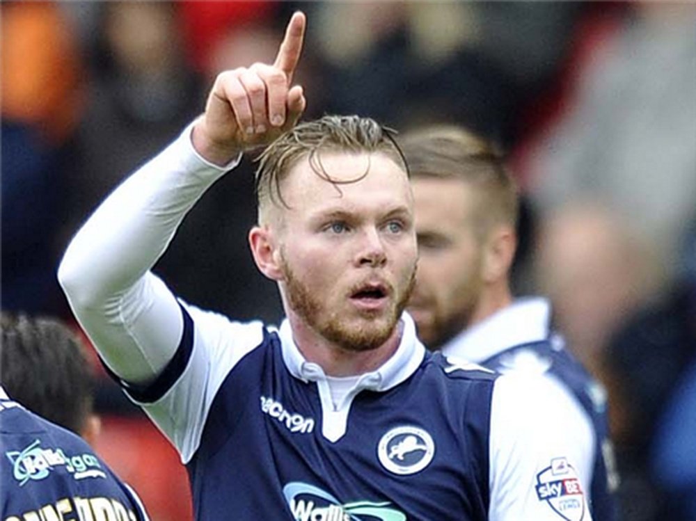 Millwall striker Aiden O'Brien shows he's got skills. MillwallFC