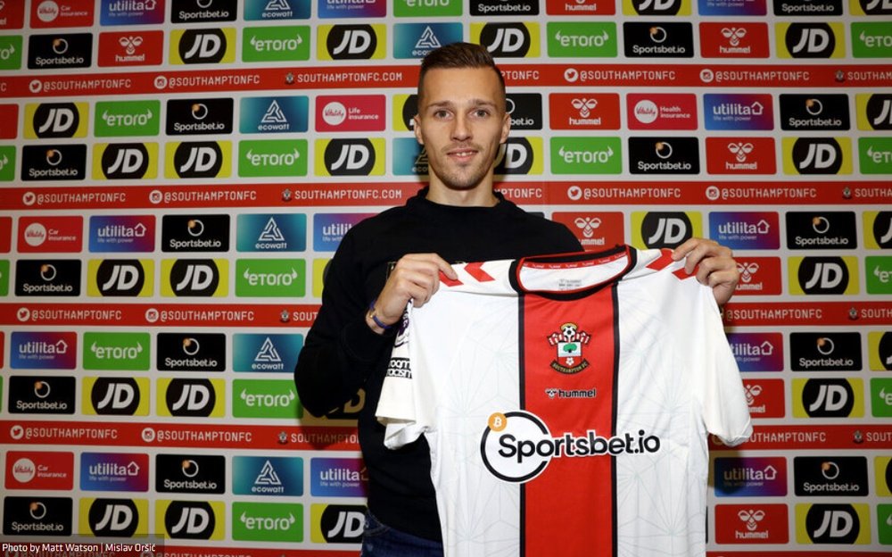 Orsic joins Southampton on a two-and-a-half season contract until June 2025. SouthamptonFC