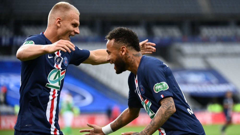 O holandês que vem brilhando no PSG. AFP