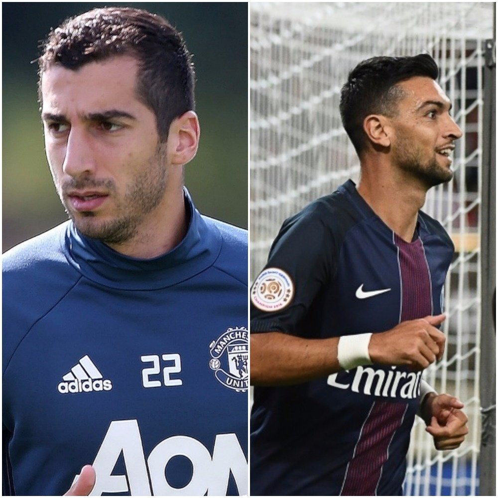 Mkhitaryan and Javier Pastore are on their list. BeSoccer