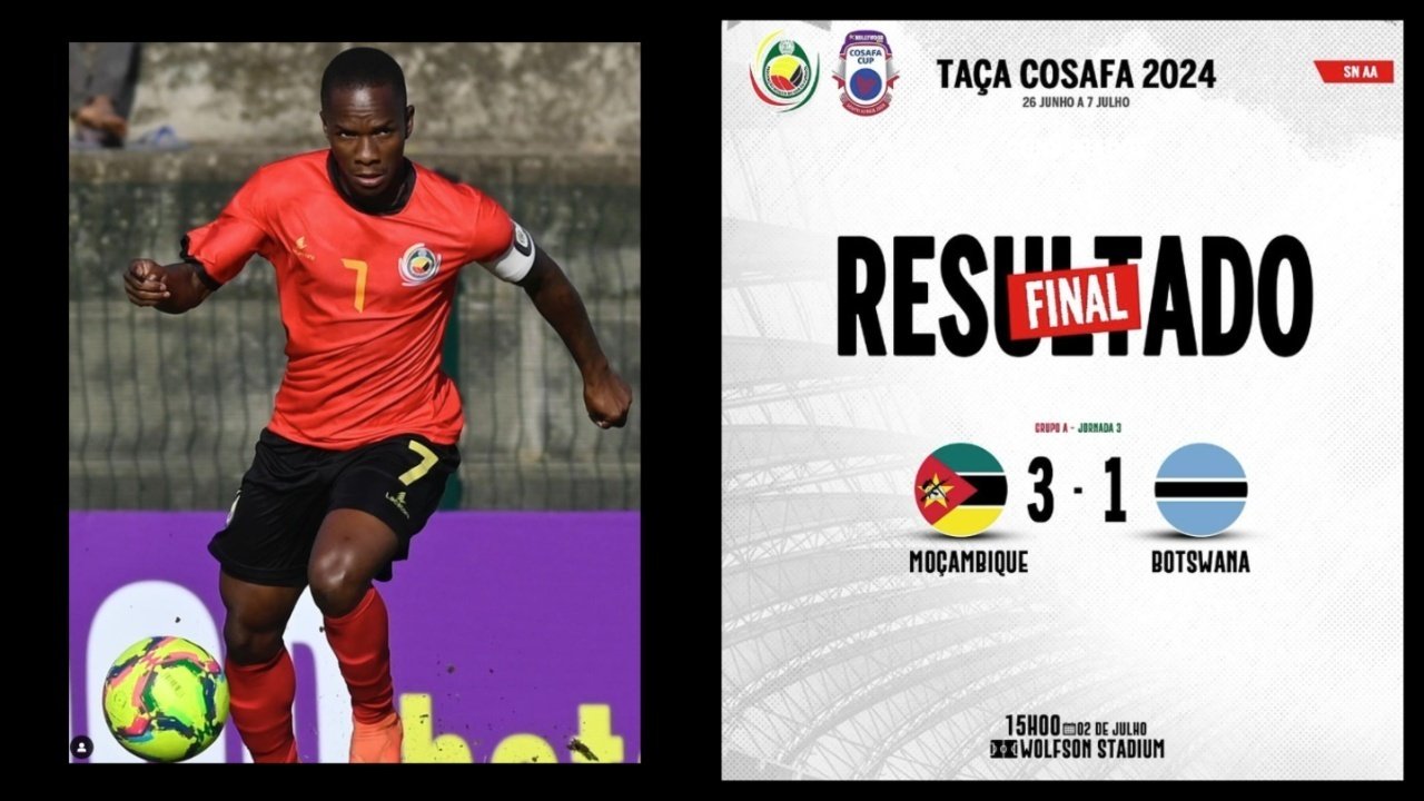 Moçambique bate o Botsuana e garante vaga nas semifinais da Taça COSAFA
