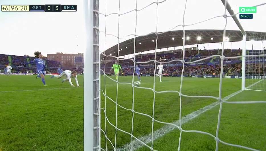 Gol de Luka Modric ante el Getafe