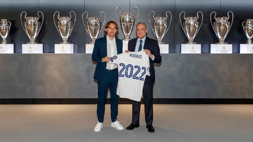 Modric é do Real Madrid até 2022. RealMadrid