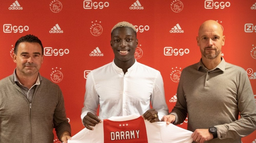 Daramy rejoint l'Ajax Amsterdam. AFCAjax