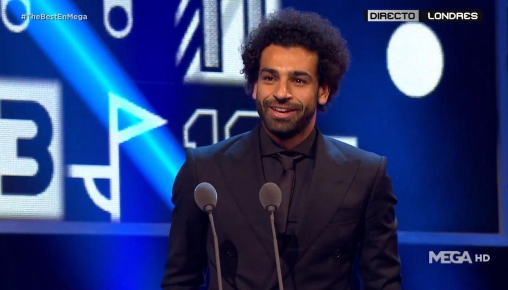Salah's goal won the Puskás Award. MEGA