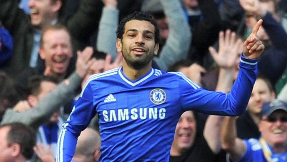 Salah atuou no Chelsea entre as temporadas 2013-14 e 2014-15. AFP