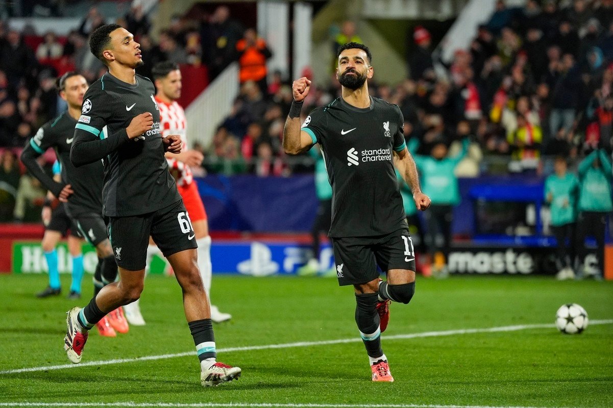 Mo Salah penalty pushes Liverpool past Girona in Champions League