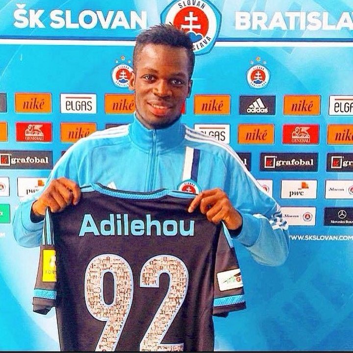 El Slovan Bratislava anuncia el fichaje de Moise Adilehou