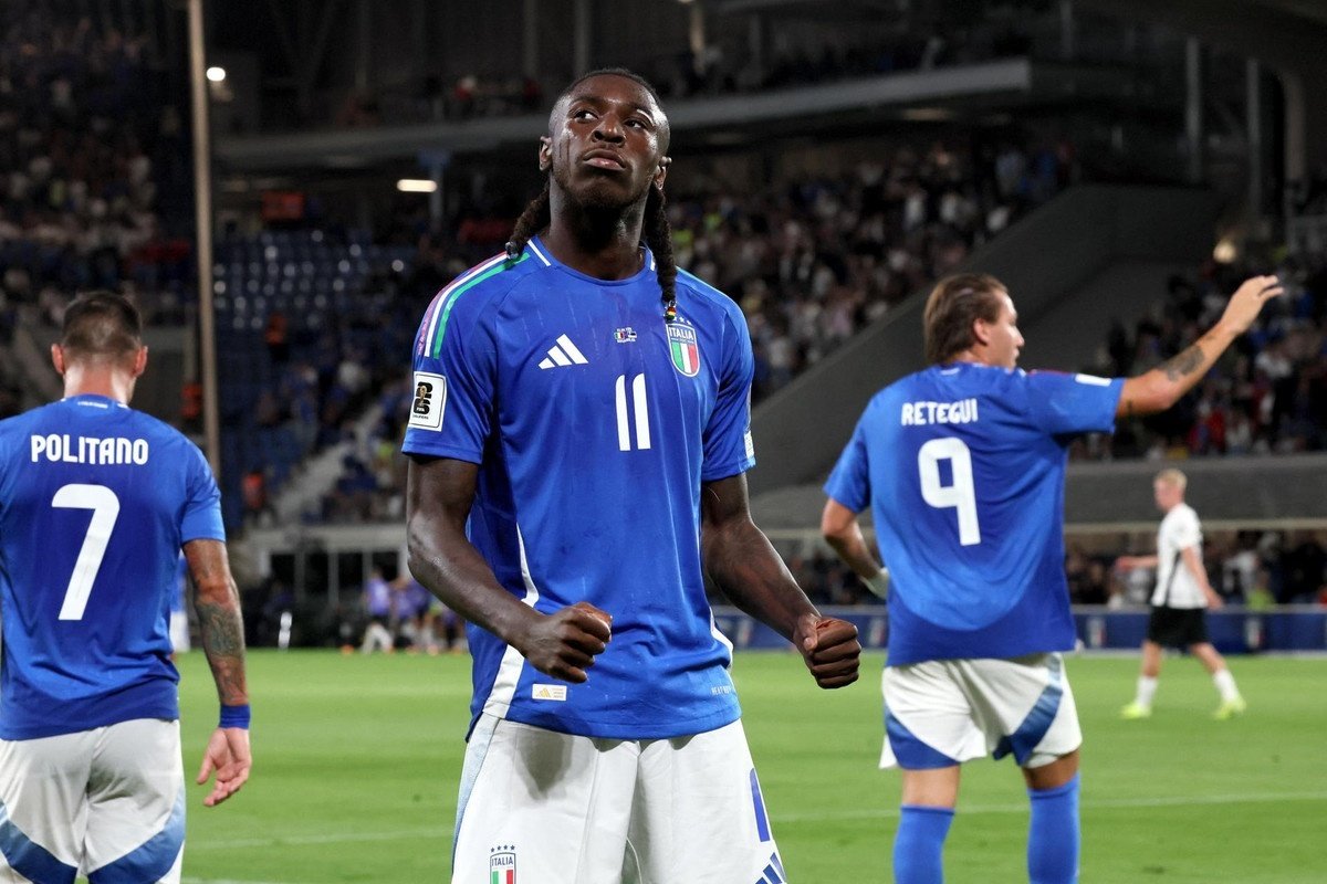 'Manita' azzurra da cardiopalma