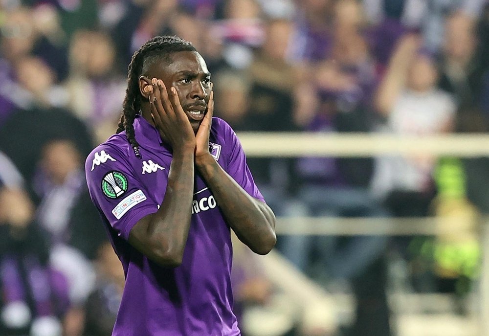 Manchester United target Moise Kean. EFE