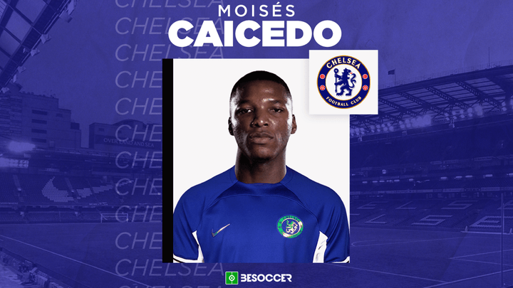 OFFICIAL: Chelsea land Moises Caicedo in British-record £115m deal