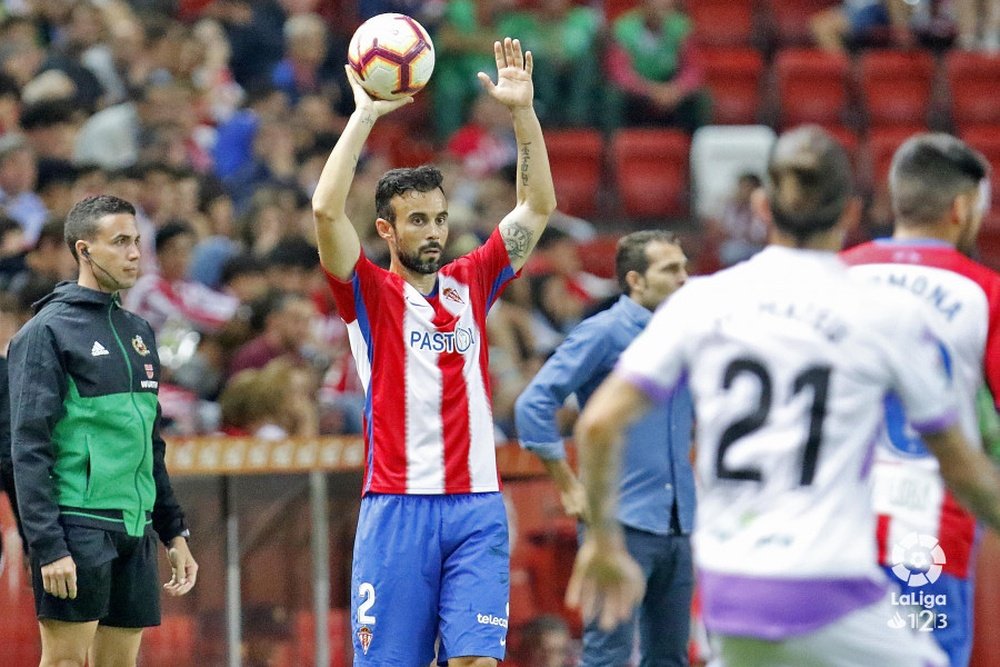 Molinero llegó al Real Sporting este verano. LaLiga