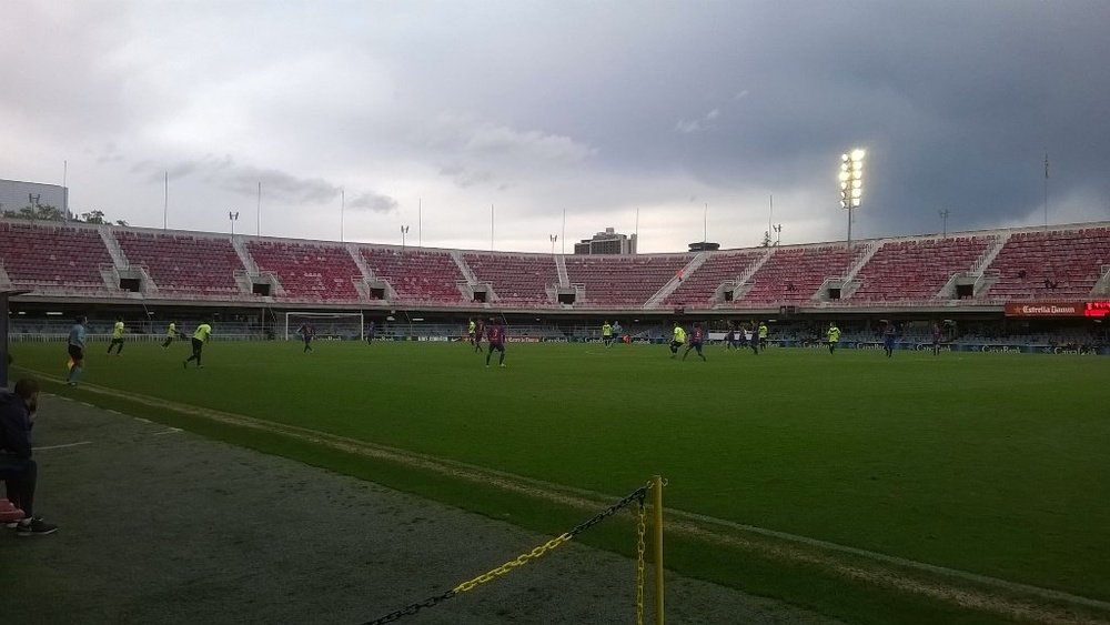 Images du match entre la réserve du Barça et Eldense au Mini Stadi. CDEldense