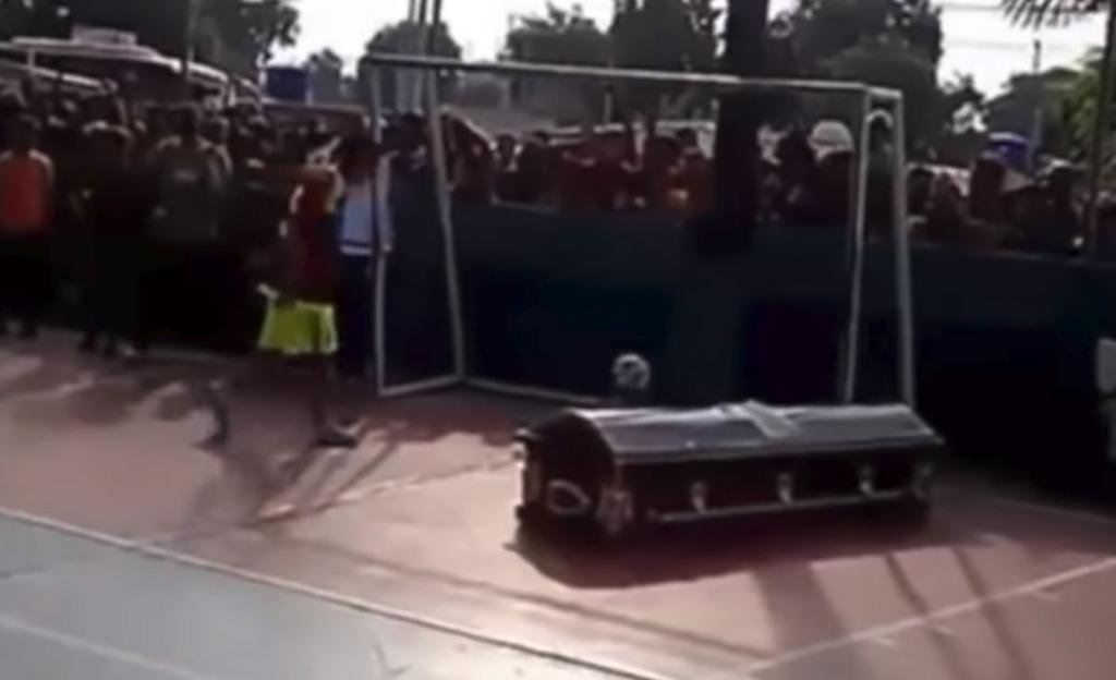 El último gol. Captura