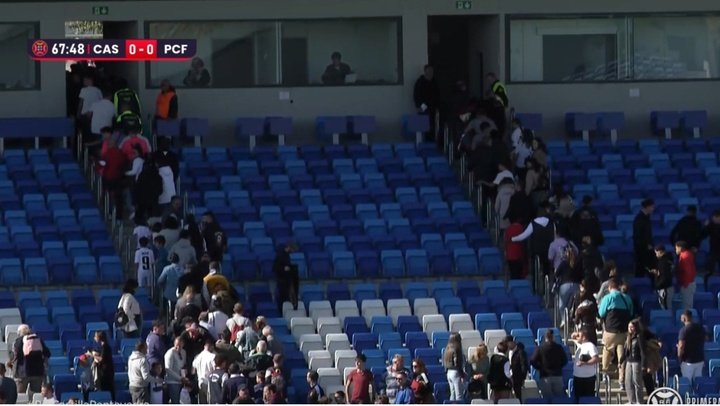 Crowd evacuated from Real Madrid's game with Pontevedra!