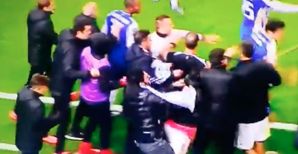 Shameful! A Porto fan attacked Benfica's Pizzi