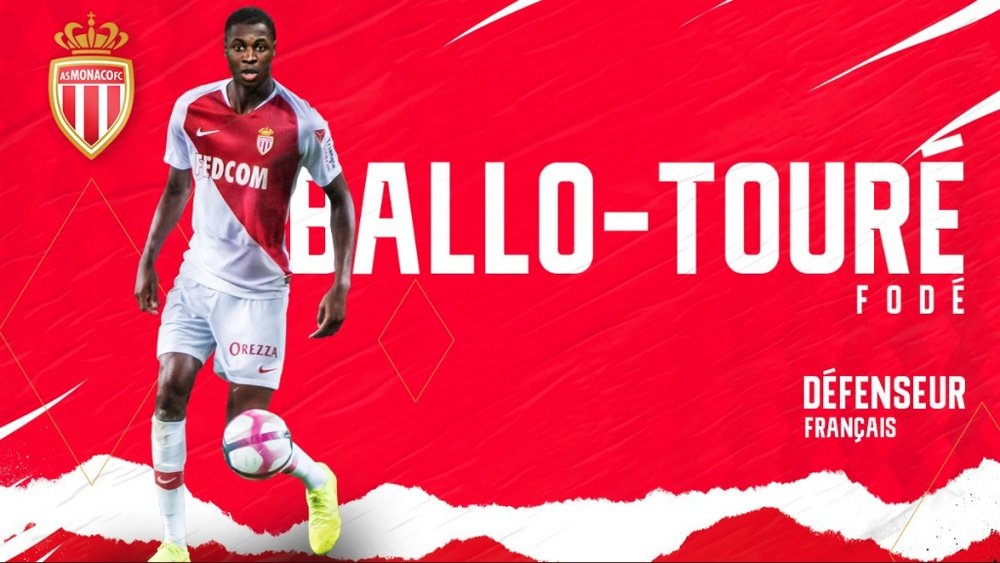 Ballo-Touré rejoint Monaco. AFP
