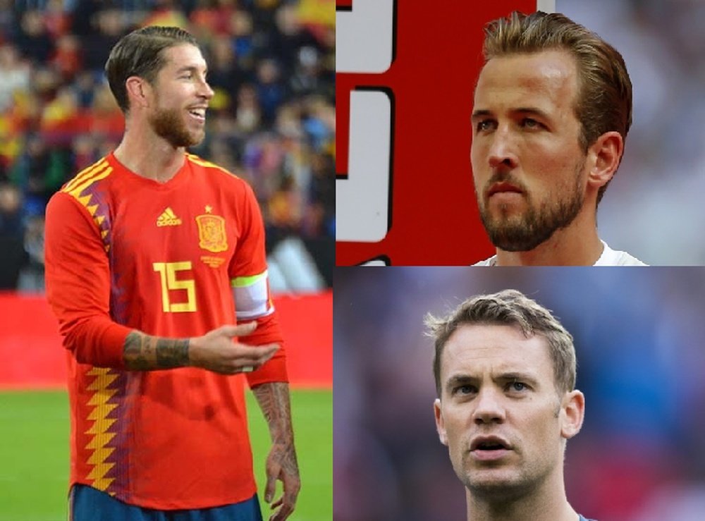 Ramos, Kane and Neuer are all captains. BeSoccer