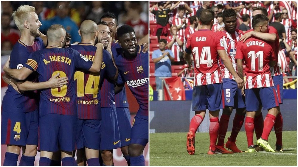 Barça y Atlético son los dos únicos equipos que no conocen la derrota. BeSoccer