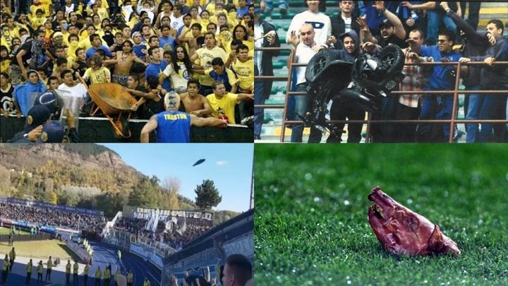 La liste des 10 choses les plus improbables qui ont été jeté sur un terrain de foot