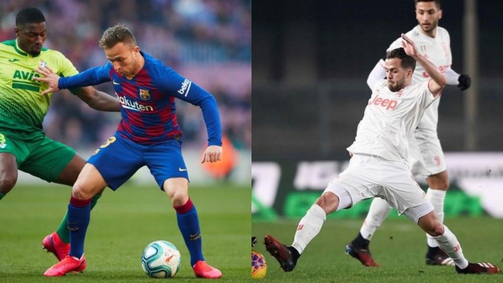 A troca Arthur - Pjanic é cada vez mais possível. EFE - Juventus
