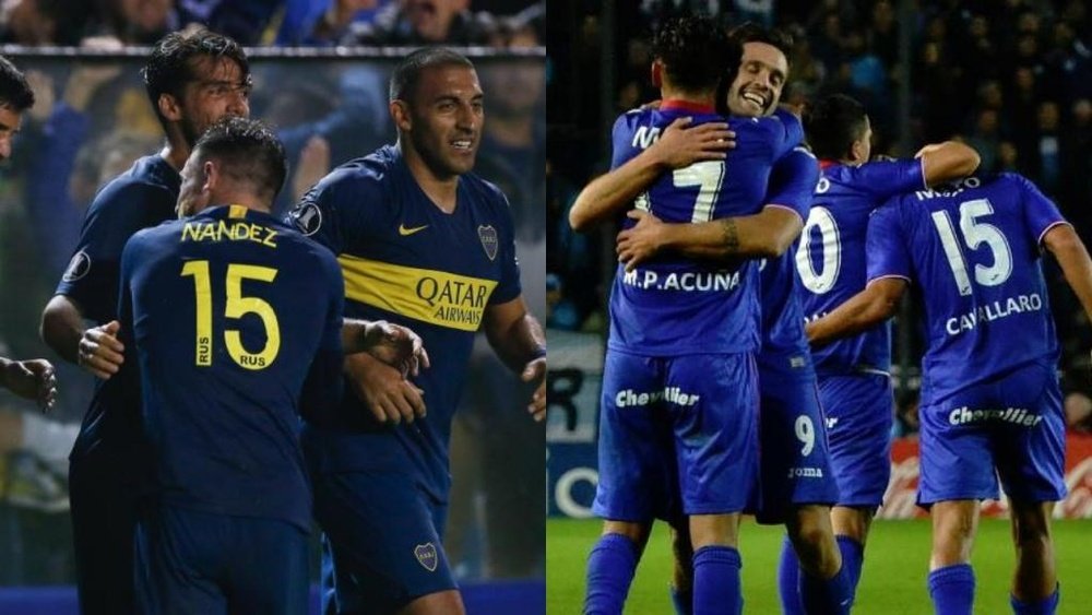 Boca Juniors y Tigre, finalistas de la Copa de la Superliga. EFE/Tigre