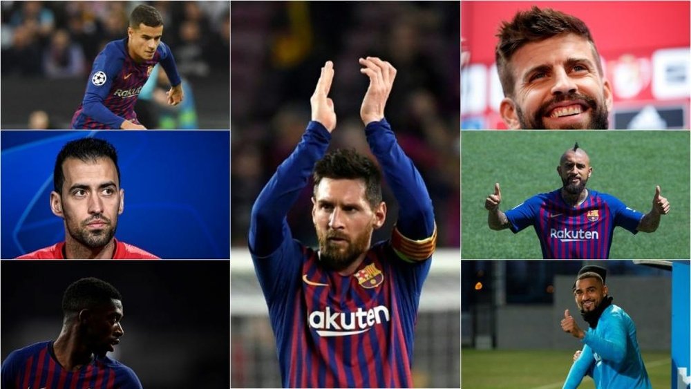 What will happen to Barcelona's players after the end of the season? AFP/EFE/BeSoccer