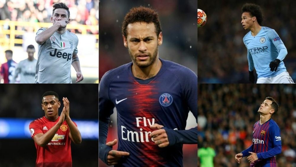 El PSG ya le busca sustituto a Neymar: seis opciones sobre la mesa. AFP/EFE