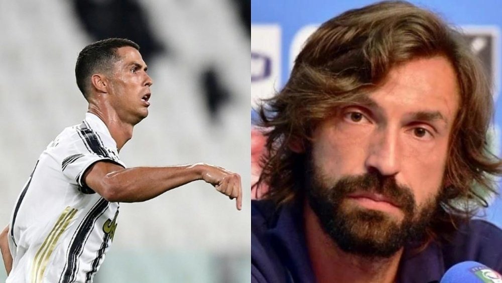 Pirlo procura um parceiro de ataque para CR7. AFP