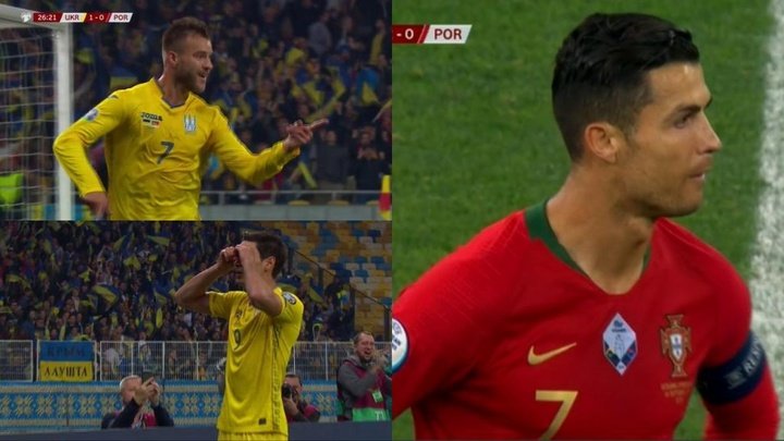 Le Portugal incrédule après deux buts de l'Ukraine en 30 minutes