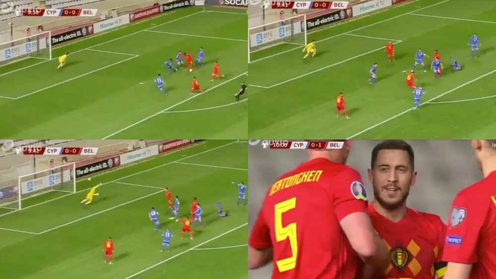 Eden Hazard showed the quality player he is. Capturas/launedirect