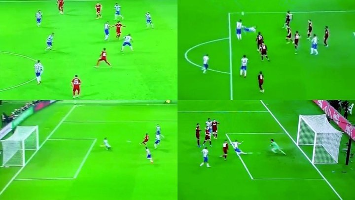 Dois minutos separaram a assistência de Salah e o empate do Monterrey