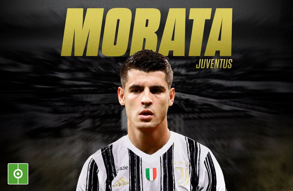 Álvaro Morata, atacante emprestado pelo Atlético de Madrid à Juventus. BeSoccer
