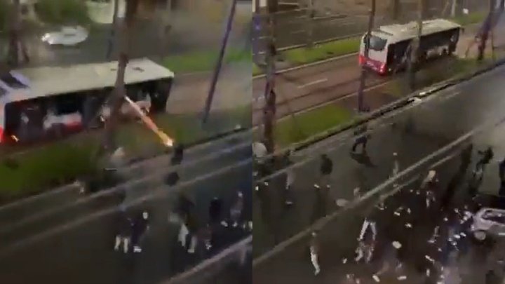 Shock a Napoli: auto incendiate, razzi, scontri con la Polizia...