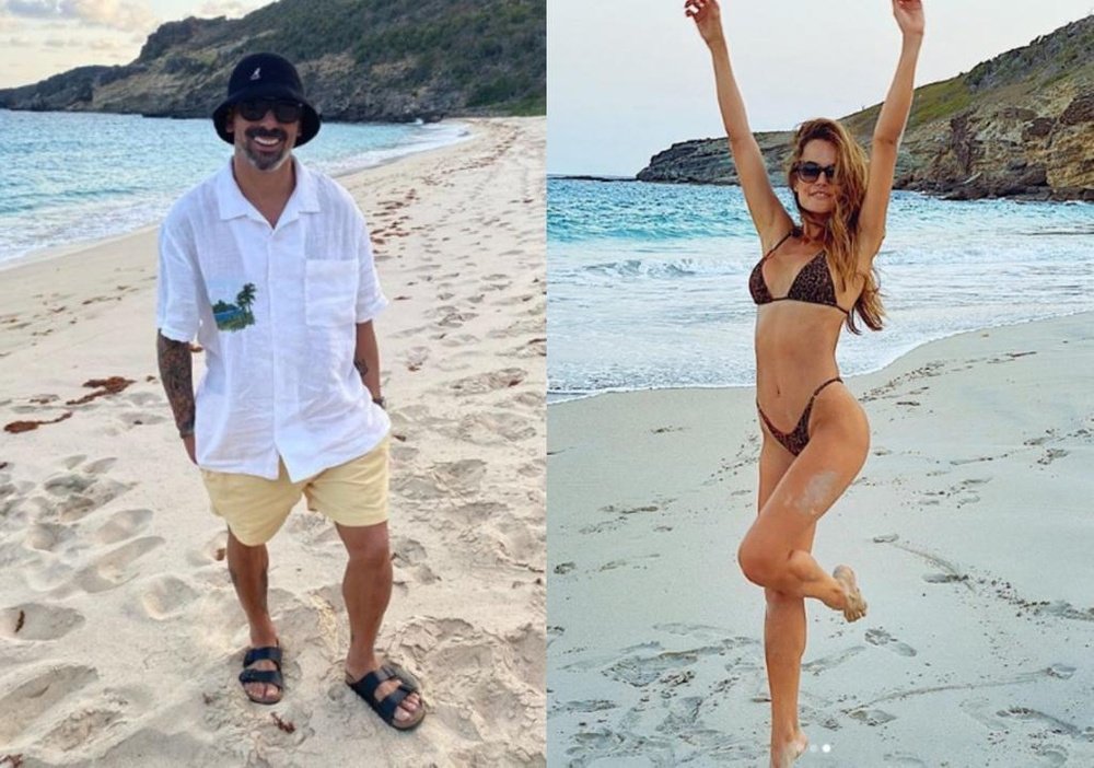 They were on holiday together. Instagram/pocho22lavezzi/natalia_borges