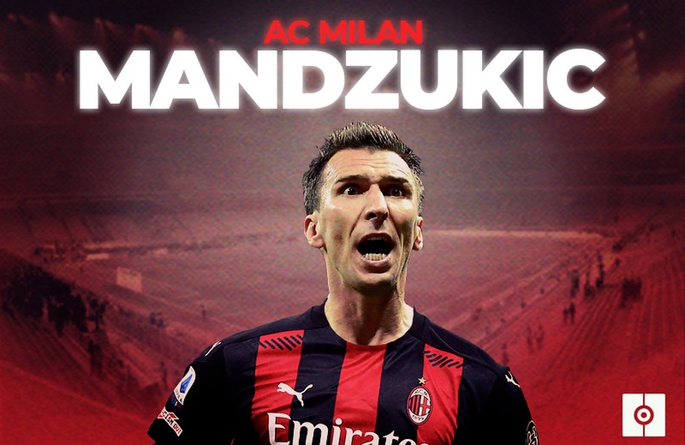 Mario Mandzukic has signed for AC Milan. BeSoccer