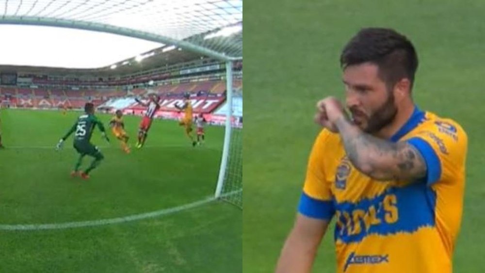 Gignac solo necesitó 12 minutos para volver a encender el motor. Captura/TUDN