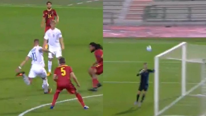 El gol random del día: un desvío de Denayer y un rebote en el larguero sorprendieron a Bélgica