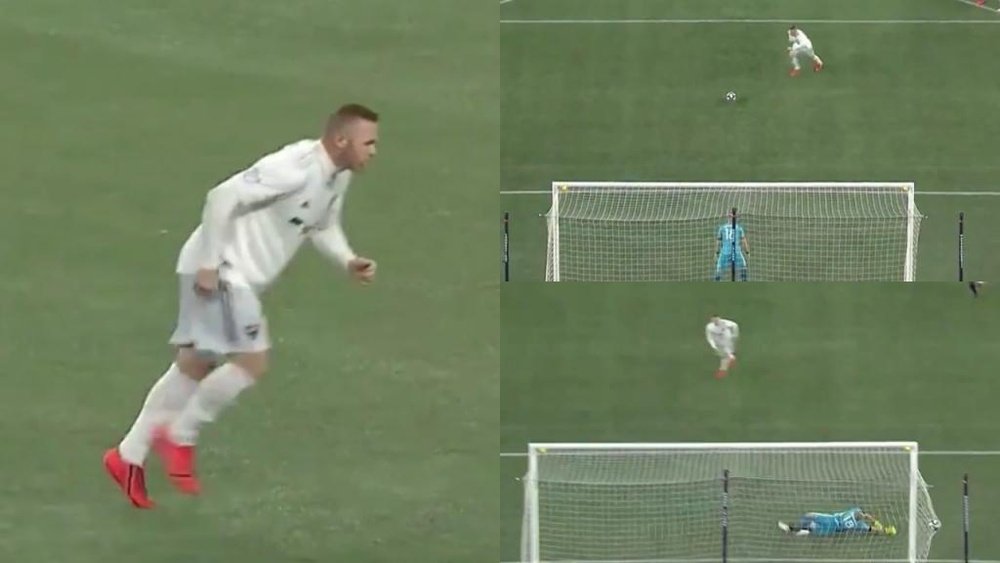 Y apareció Rooney para rescatar un punto desde los once metros