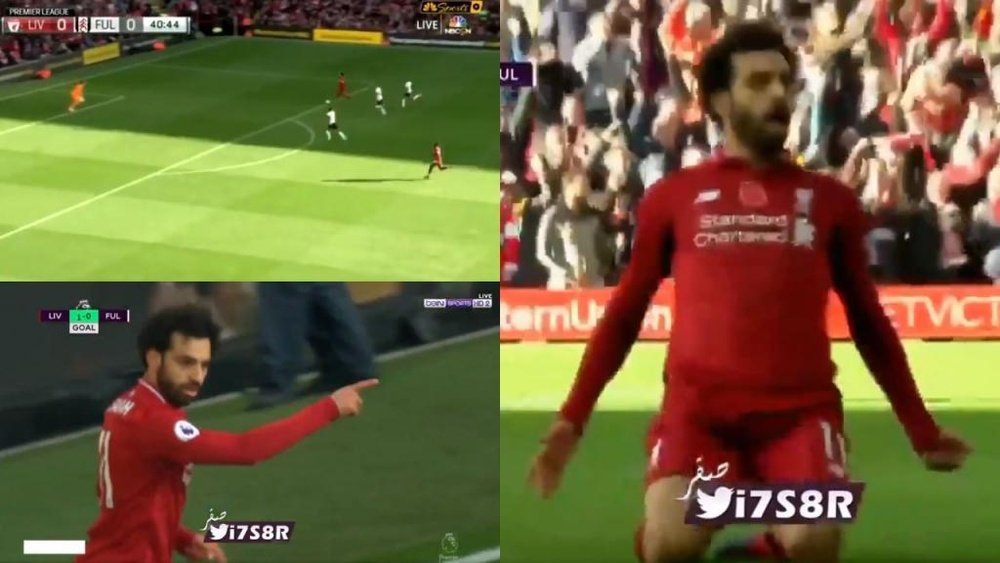 Du possible but de Mitrovic à celui de Salah. Capture/Twitter