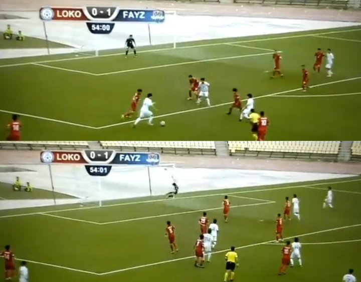 El golazo a lo Cristiano que se disfrutó en la Liga de Tayikistán