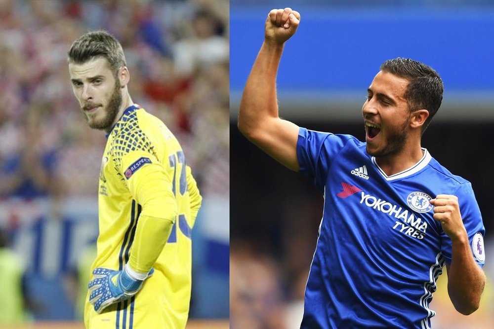 De Gea and Hazard have previously been linked with moves to Real Madrid. BeSoccer