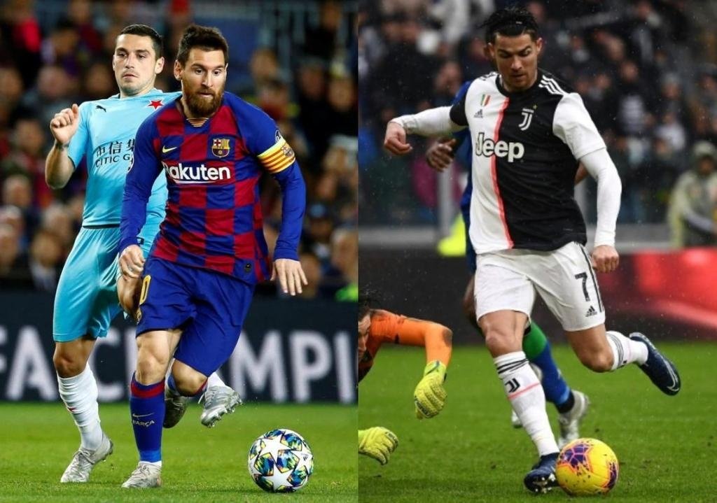 ESPN FC - FC Barcelona vs. Juventus. Leo Messi vs. Cristiano Ronaldo. 🐐 vs.  🐐 The dates are set 💪