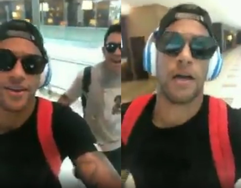 Neymar bromeó con su supuesto viaje a Brasil. Captura/Instagram
